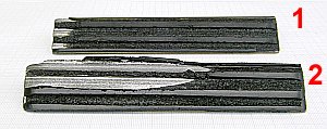 verschlissener Festschuh